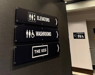 wayfinding signs